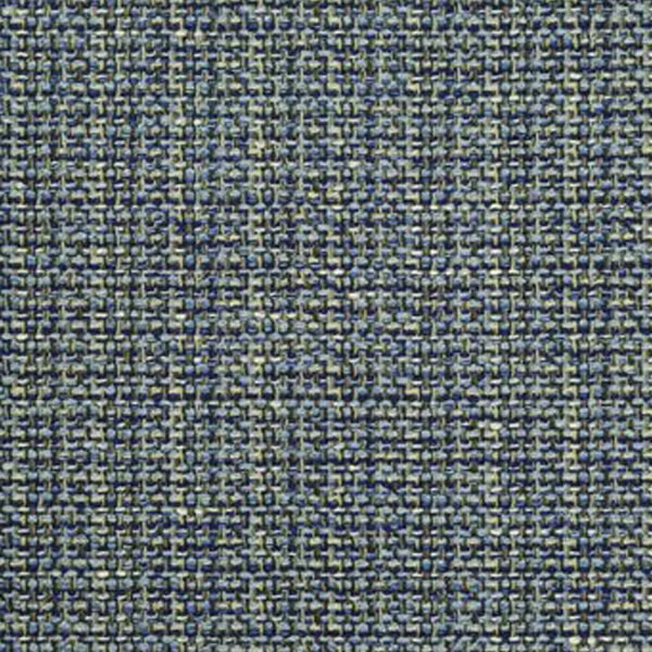 Belmont Navy Weave fabric swatch, textured navy basketweave upholstery