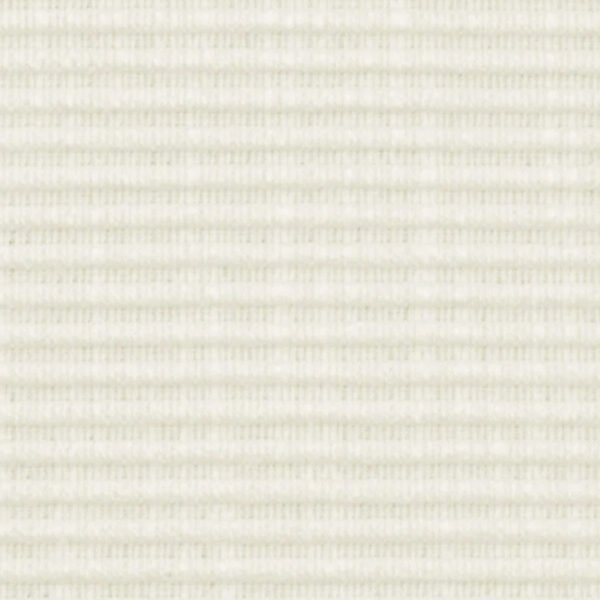 Paloma Ivory Rib fabric swatch in creamy ivory with subtle ribbed texture, durable cotton blend for upholstery and cushions