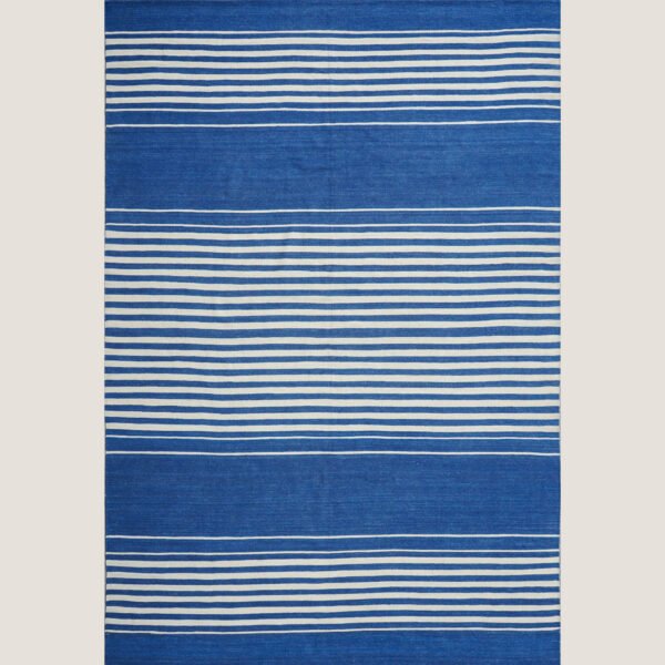 Mariner’s Stripe Wool Kilim