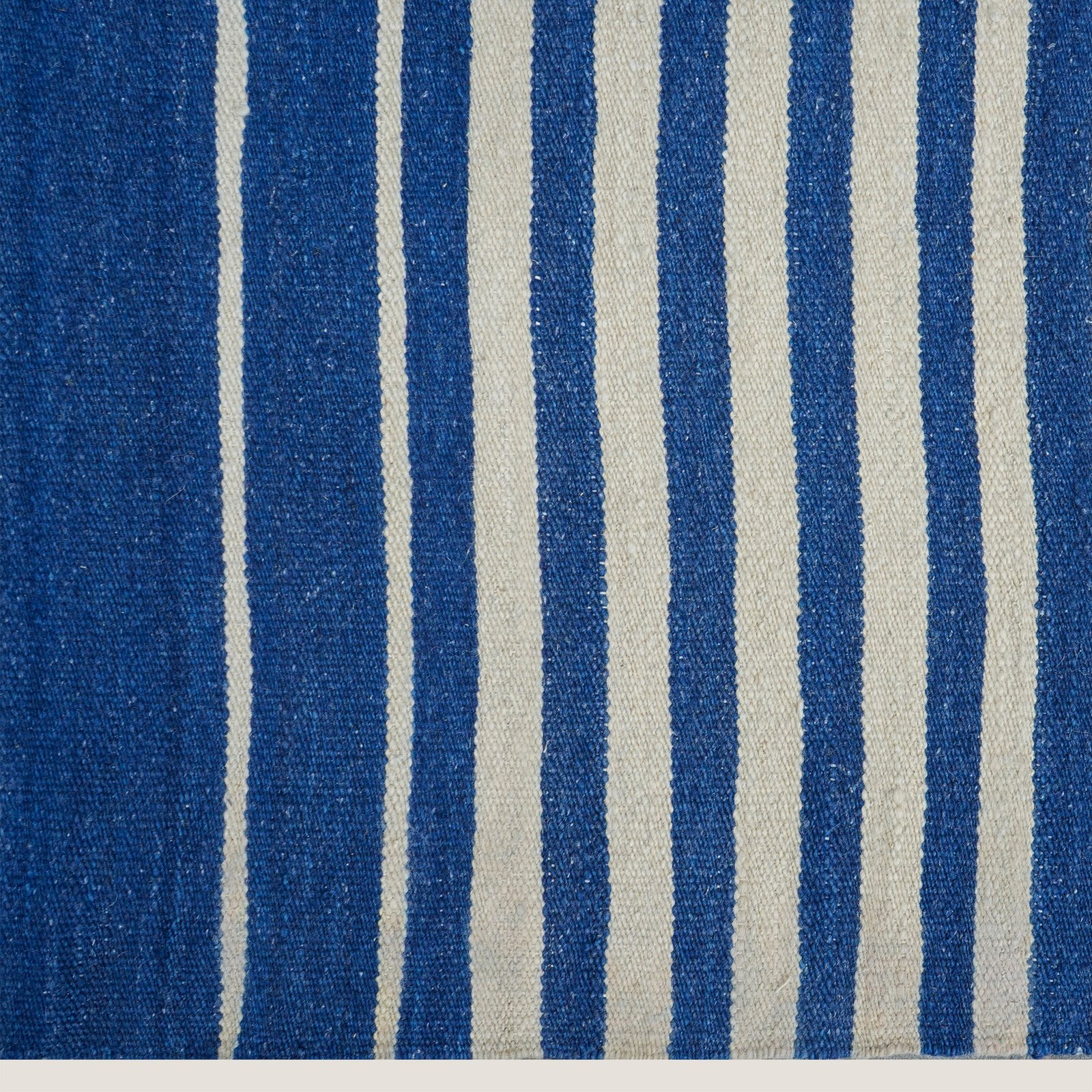 Mariner’s Stripe Wool Kilim - Image 2